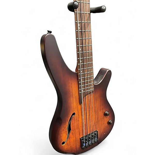 Used Ibanez SRH505 Natural Electric Bass Guitar