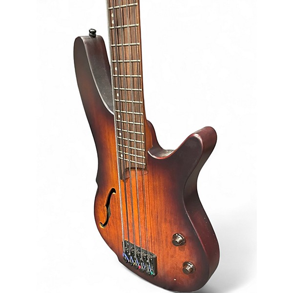 Used Ibanez SRH505 Natural Electric Bass Guitar