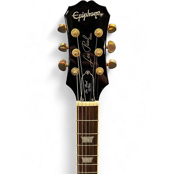 Used Epiphone Les Paul Ultra Cherry Sunburst Solid Body Electric Guitar