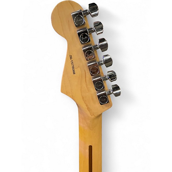 Used Fender American Professional Stratocaster with Rosewood Neck Candy Apple Red Solid Body Electric Guitar