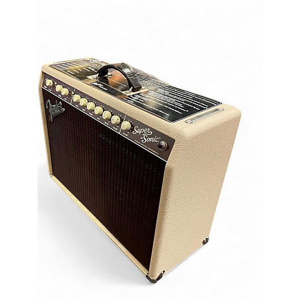 Used Fender Super Sonic 22 Blonde 22W Tube Guitar Combo Amp