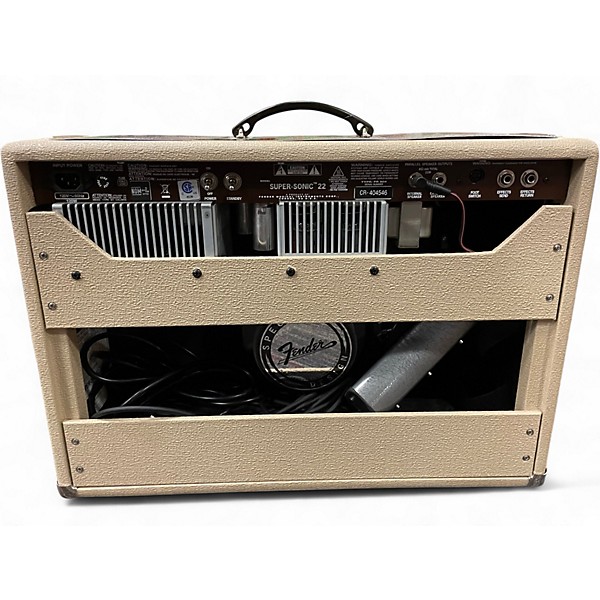 Used Fender Super Sonic 22 Blonde 22W Tube Guitar Combo Amp