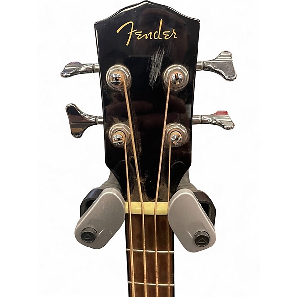 Used Fender CB60SCE BLACK Acoustic Bass Guitar