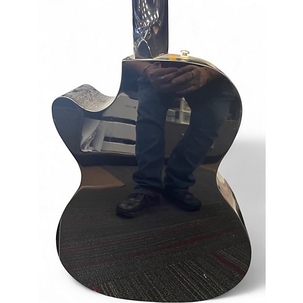 Used Fender CB60SCE BLACK Acoustic Bass Guitar