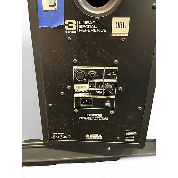 Used JBL 308P MK II Powered Monitor