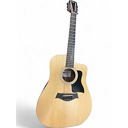 Used Taylor 150ce Natural 12 String Acoustic Electric Guitar