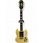 Used Epiphone Les Paul Custom SG Cream Solid Body Electric Guitar thumbnail