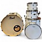 Used Pearl 5 Piece Export Pure White Drum Kit thumbnail