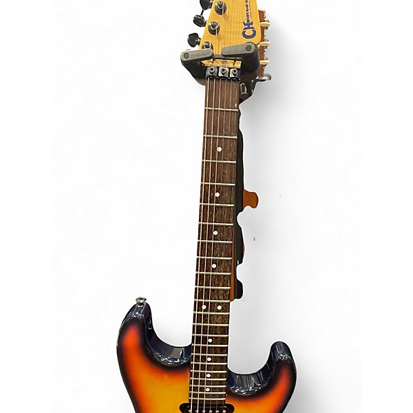 Used Charvell pro mod wild card 3 Color Sunburst Solid Body Electric Guitar