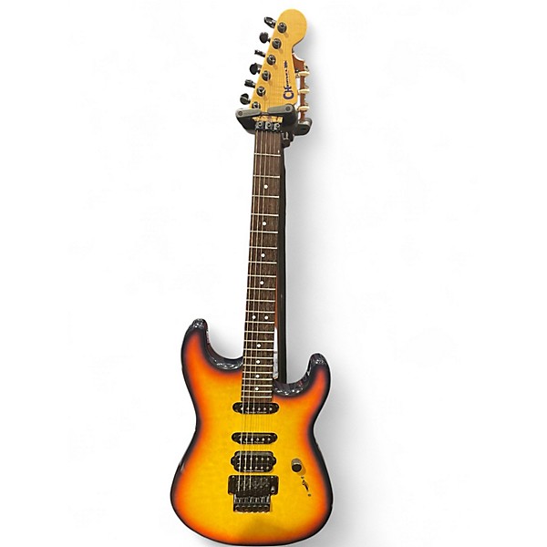 Used Charvell pro mod wild card 3 Color Sunburst Solid Body Electric Guitar