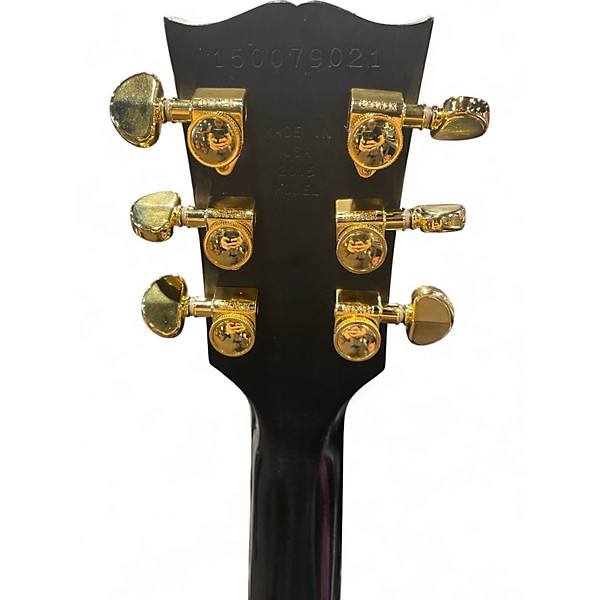 Used 2015 Gibson Les Paul CM 2015 Black Solid Body Electric Guitar