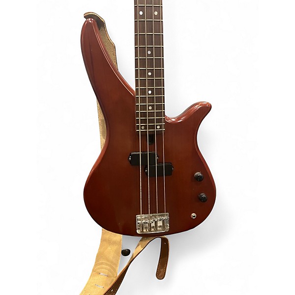 Used Yamaha RBX260 Brown Electric Bass Guitar