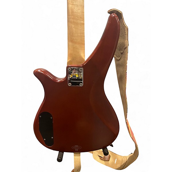 Used Yamaha RBX260 Brown Electric Bass Guitar