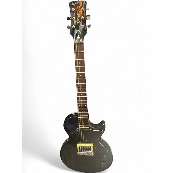 Used Epiphone Les Paul Junior Black Solid Body Electric Guitar