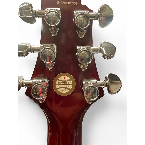 Used Samick RL2\LH\TR Red Hollow Body Electric Guitar