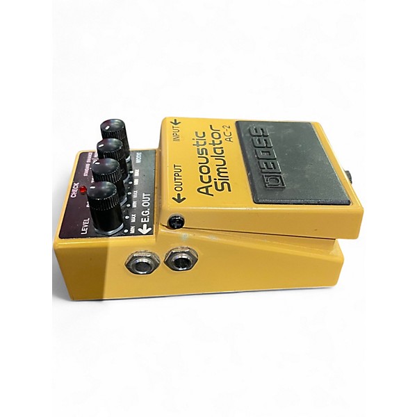 Used BOSS AC2 Acoustic Simulator Effect Pedal