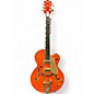 Used Gretsch Guitars G6120 Chet Atkins Signature Trans Orange Hollow Body Electric Guitar thumbnail