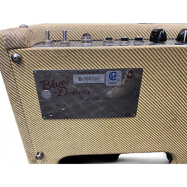 Used Fender Blues Deluxe Reissue 40W 1x12 Tweed Tube Guitar Combo Amp