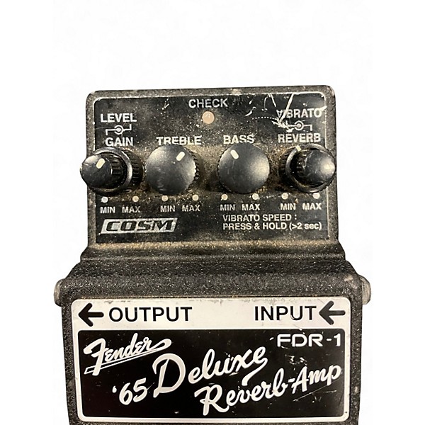 Used BOSS FDR1 Fender 65 Deluxe Reverb Effect Pedal