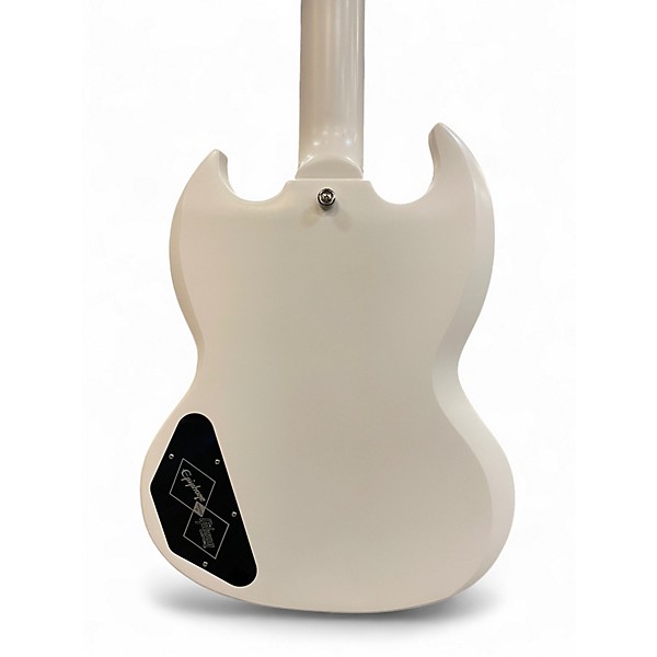 Used Epiphone 1961 Les Paul SG Standard AGED WHITE Solid Body Electric Guitar