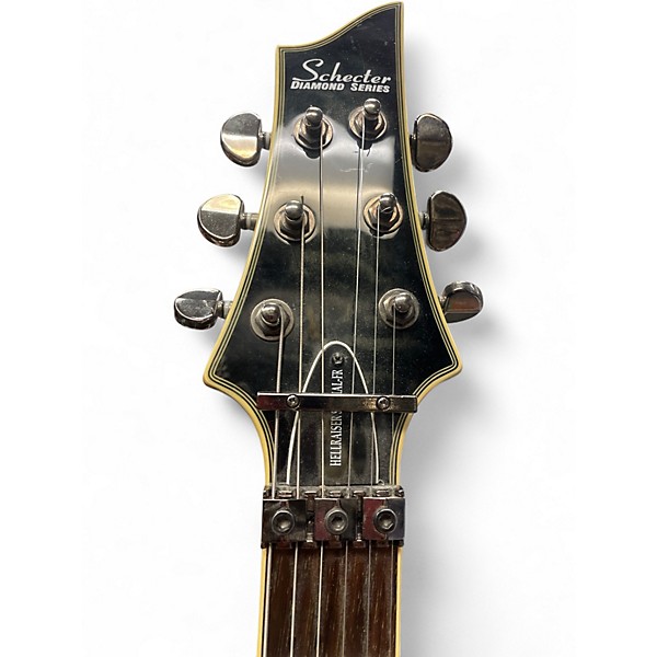Used Schecter Guitar Research Hellraiser Special Diamond Series C1 Black Solid Body Electric Guitar