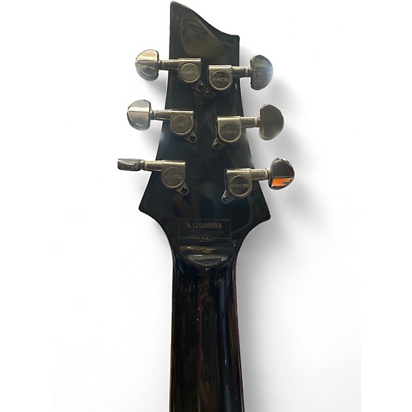 Used Schecter Guitar Research Hellraiser Special Diamond Series C1 Black Solid Body Electric Guitar