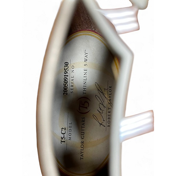 Used Taylor T5-C2 Custom 2 Tone Sunburst Hollow Body Electric Guitar