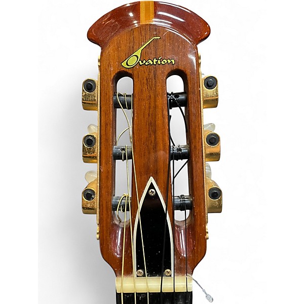 Used Ovation 113-4 Natural Classical Acoustic Guitar