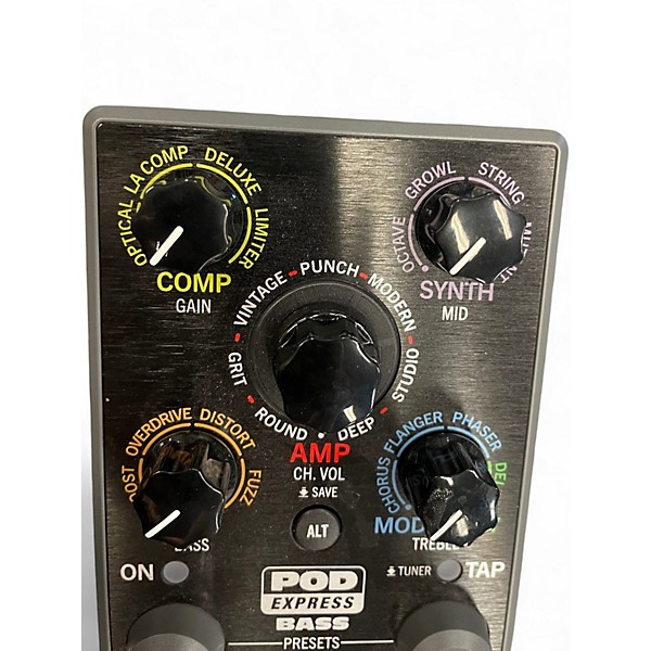 Used Line 6 POD EXPRESS BASS Effect Processor