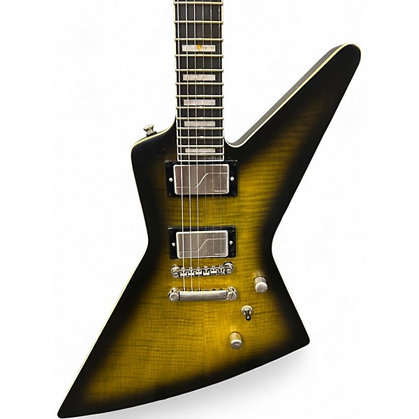 Used Epiphone Prophecy Extura Yellow Tiger Solid Body Electric Guitar