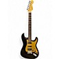 Used Fender American Deluxe Stratocaster HSS Montego Black Solid Body Electric Guitar thumbnail