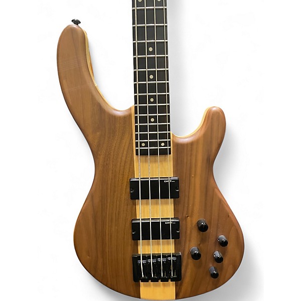 Used Dean Edge Pro Select Walnut Electric Bass Guitar