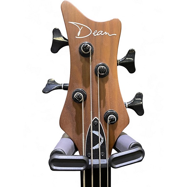 Used Dean Edge Pro Select Walnut Electric Bass Guitar