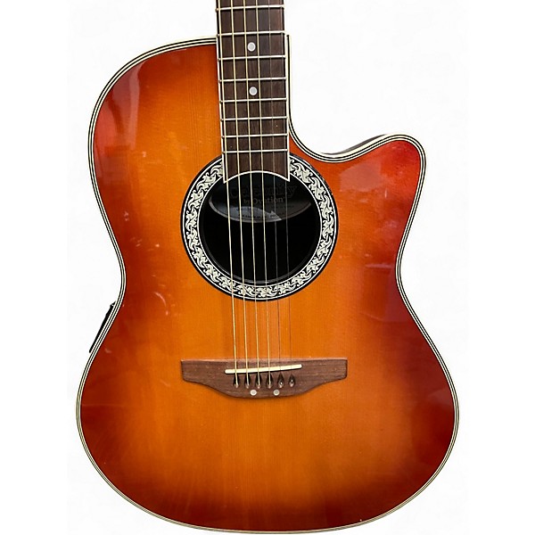 Used Ovation CC 057 Natural Acoustic Electric Guitar