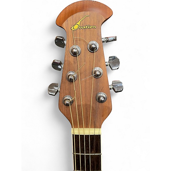 Used Ovation CC 057 Natural Acoustic Electric Guitar