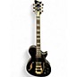 Used ESP LTD Xtone PC1V Black and Gold Hollow Body Electric Guitar thumbnail