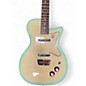 Used Danelectro 56-U2 reissue Aqua Burst Solid Body Electric Guitar
