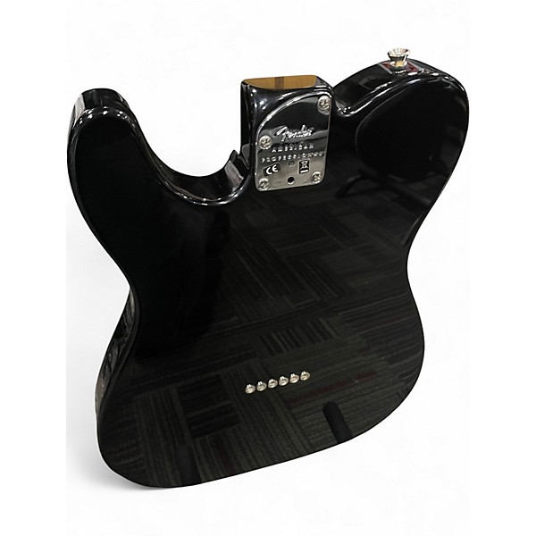 Used Fender American Professional II Telecaster Black Solid Body Electric Guitar