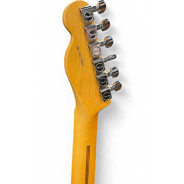 Used Fender American Professional II Telecaster Black Solid Body Electric Guitar