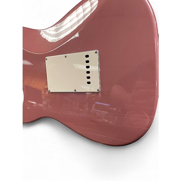 Used Iconic Solana Vintage Modern Firemist Pink Solid Body Electric Guitar