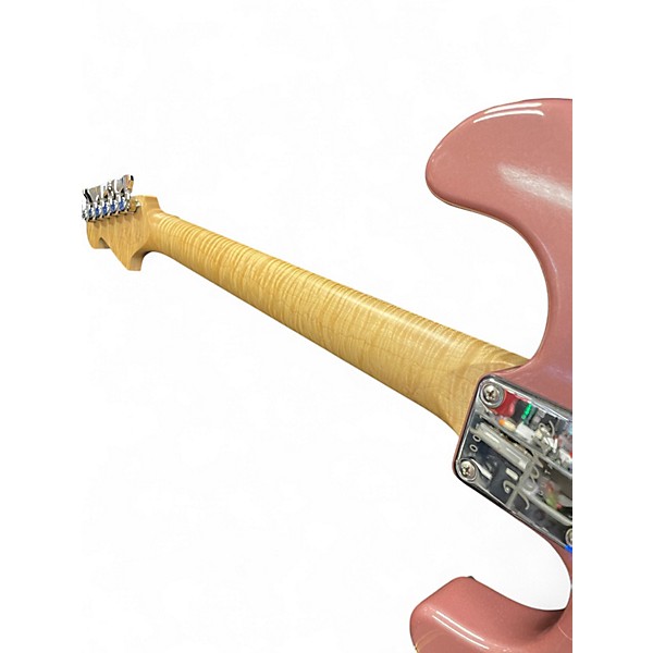 Used Iconic Solana Vintage Modern Firemist Pink Solid Body Electric Guitar