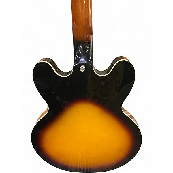 Used Epiphone ES335 2 Color Sunburst Hollow Body Electric Guitar