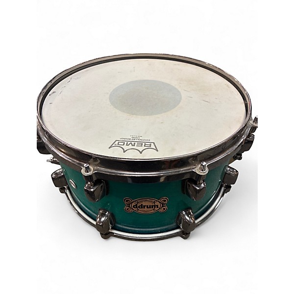 Used ddrum 13in Dominion Maple Snare Blue Drum