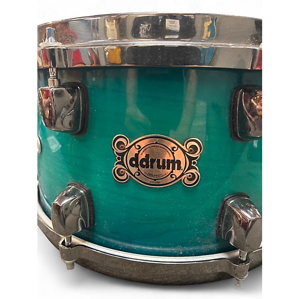 Used ddrum 13in Dominion Maple Snare Blue Drum