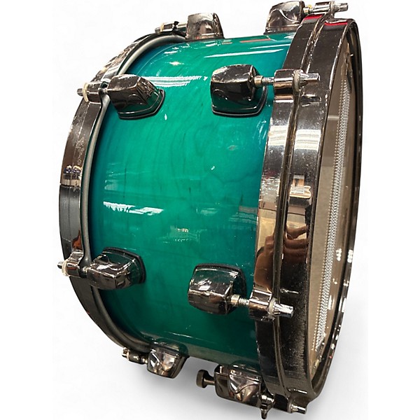 Used ddrum 13in Dominion Maple Snare Blue Drum