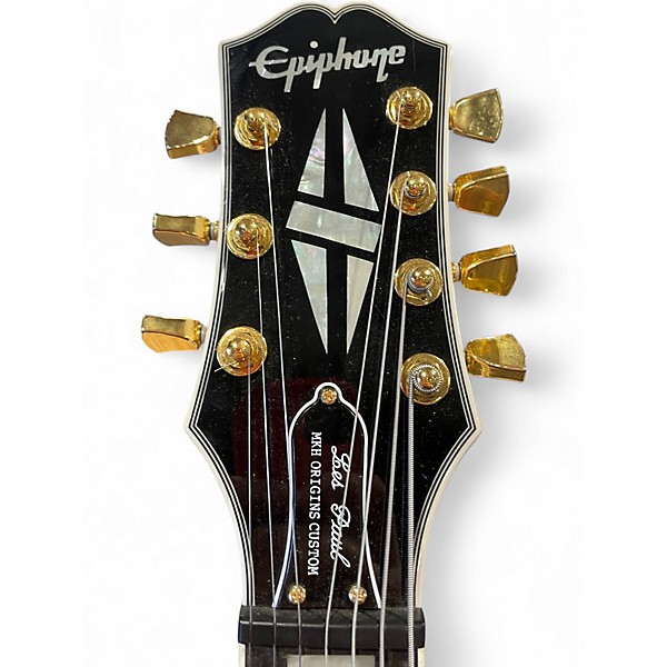 Used Epiphone LH MKH ORIGINS CUSTOM Olympic White Electric Guitar