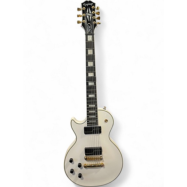 Used Epiphone LH MKH ORIGINS CUSTOM Olympic White Electric Guitar
