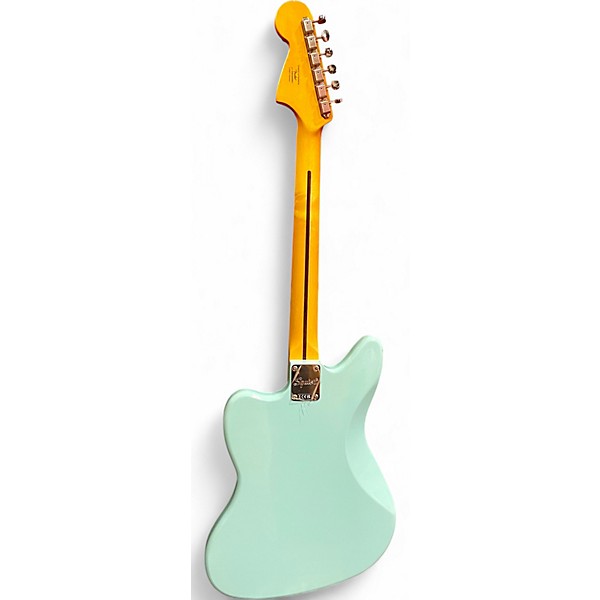 Used Squier Classic Vibe 70s Jaguar Daphne Blue Solid Body Electric Guitar