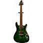 Used Ibanez SZR-520 Emerald Green Burst Solid Body Electric Guitar thumbnail