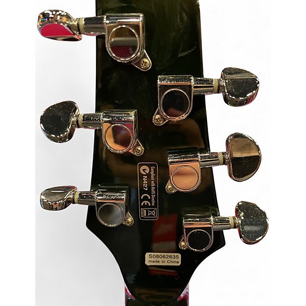 Used Ibanez SZR-520 Emerald Green Burst Solid Body Electric Guitar